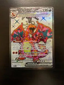 Charizard ex 215/197 - Full Art - Pokemon TCG Obsidian Flame - Picture 1 of 2