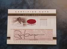 2005 Leaf Certified ~ Certified Cuts RED ~AUTOGRAPH /Material Tony Gwynn /19 NM