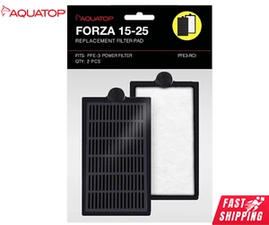 Aquatop FORZA 15-25 Replacement Filter Inserts Premium Activated Carbon 2 Piece - Picture 1 of 1
