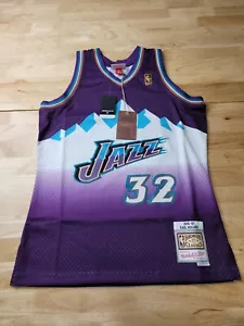Mitchell & Ness Karl Malone '96 NBA Swingman Hardwood Classics Medium Jersey - Picture 1 of 7