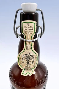 Das Feine HOFMARK geprägte Braunglas Lager Bierflasche W. Germany 17,6 fl.oz - Bild 1 von 5