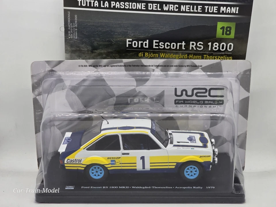 Ford Escort RS 1800 MKII - Acropolis Rally 1979 -  WRC Collection 1:24 - Immagine 1 di 1