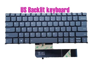 Teclado retroiluminado de EE. UU. para Lenovo ideapad S340-13IML (tipo 81UM) - Imagen 1 de 1