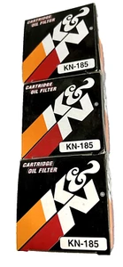 (3) K&N Oil Filters Aprilia Leonardo 150 # KN-185 - Picture 1 of 1