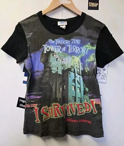 Camiseta De Colección I Survived Twilight Zone Torre del Terror Niñas L Walt Disney World - Imagen 1 de 7