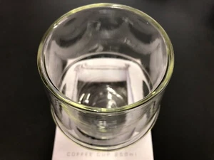 KINTO KRONOS Double Wall Coffee Cup 23107 250ml Glass from JAPAN - Picture 1 of 11