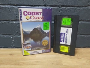 COAST TO COAST - NEW ZEALAND VIDEO TOUR - AUCKLAND, NELSON... VHS PAL (UK) VIDEO - Picture 1 of 4
