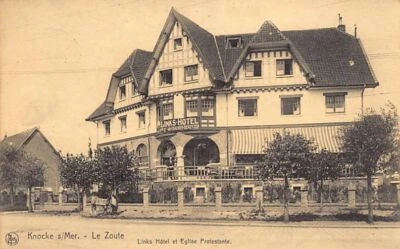 België - KNOKKE (W. Vl.) Links Hotel - De protestantse kerk - Photo 1/2