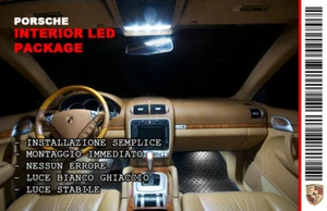 ✨ SET LAMPADINE LED INTERNI "PORSCHE CAYENNE" BIANCO GHIACCIO (2003-2010) ✨ - Imagen 1 de 1