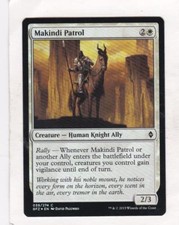 Magic: MTG: Battle for Zendikar: Foil: Makindi Patrol