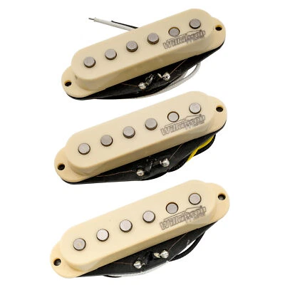 Wilkinson Cream Vintage Tone Alnico 5 Single Coil Pickup Set For Strat ST Guitar - image 1 of 4