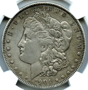 1901 Morgan Dollar, NGC XF45 - Picture 1 of 3