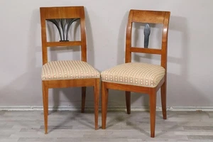 2x Biedermeier Stuhl Kirsche um 1830 (MVL4584) - Bild 1 von 12