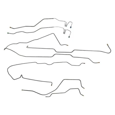 Подходит для Jeep CJ7 1976-1977 годов выпуска полный комплект тормозной магистрали линии ручной барабан нержавеющая сталь - Изображение 1 из 4