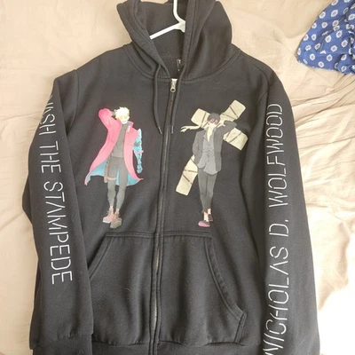 Sudadera con Capucha Oficial Trigun Stampede Vash the Stampede and Nicholas D. Wolfwood (SM) Foto 1 de 2