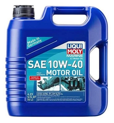 LIQUI MOLY 4L Marine 4T Motor Oil SAE 10W40 Foto 1 de 2