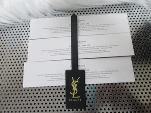 Etiquetas YSL Yves Saint Laurent Beaute Etiqueta Negra Versátil y Sheek x 3 Nuevas y Selladas - Imagen 1 de 2