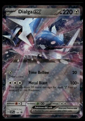 SV: Scarlet & Violet Promo Cards #180 Dialga ex - Image 1 of 2