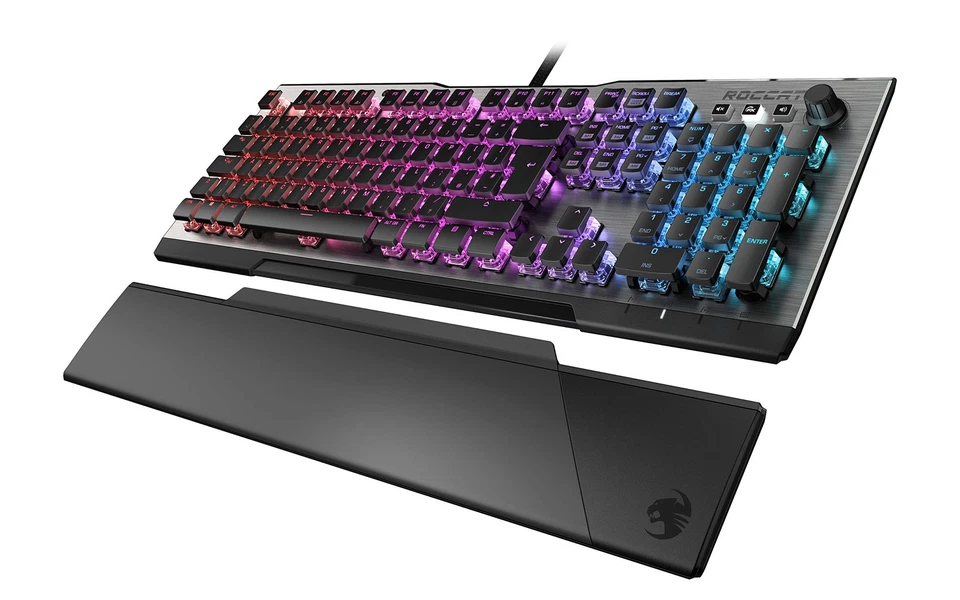 Roccat Vulcan 120 AIMO RGB Mechanical Gaming Keyboard tactile UK Layout EU P NEW - Image 1 of 4