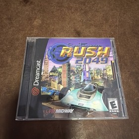 SAN FRANCISCO RUSH 2049 Sega Dreamcast - Game & Case & Manual - Complete in Box