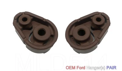 Par de colgadores de sistema de escape originales Ford 1999-2007 F250 F350 Foto 1 de 2