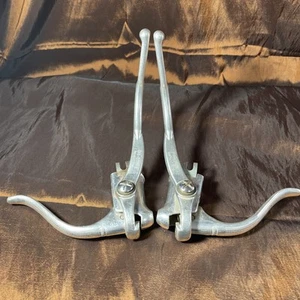 Vintage Weinmann Brake Levers with safety/ turkey levers Dia-Compe, Drop Bar - Picture 1 of 13