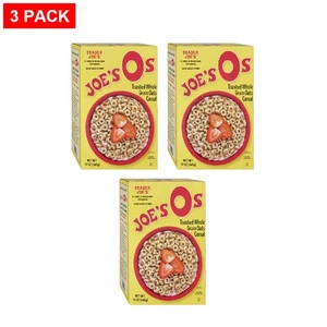 Trader Joe’s Joe's O's Cereal 12 Oz - Pack of 3 - Picture 1 of 3