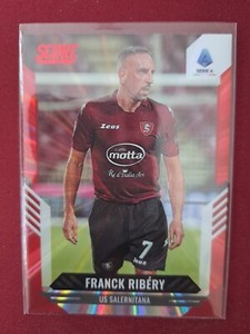 Franck Ribery RED LASER 2021-22 Panini Score Series A Soccer #64 US Salernitana