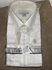 Mens Charter Master Button Down Shirt Size 15 1/2 32New with Tags - Picture 1 of 4