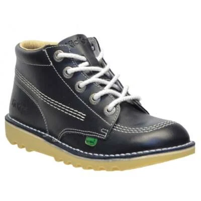 Kickers Kick Hi Youth Core Navy (N52) 1-KF0000579NDA Youths Boots