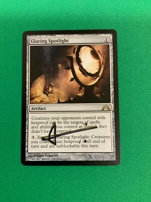 MTG Magic Glaring Spotlight Signed F&B Artist Proof x1 Gatecrash Adam Paquette - Image 1 of 2