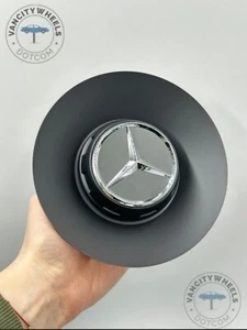 Tapacubos central de rueda Mercedes Benz S63 S65 AMG 2014-2020 A2224000800 145 mm 1 pieza - Imagen 1 de 5
