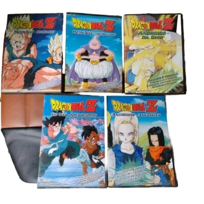 Dragon Ball Z DBZ Kid Buu DVD Set. 5 Lot Bundle. Anime DVDs.  - Image 1 of 4