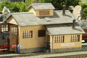 PIKO G-Scale ~ Rosenbach Engine Shed, Building Kit ~ 62042 - Picture 1 of 2