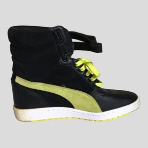Puma Contact Women's  Sky Wedge High Top Sneaker Boot Hidden Heel US Size 8.5 - Picture 1 of 8