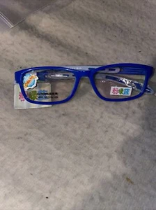 Child’s Size Blue Light Glasses Blue With Adjustable Arms - Picture 1 of 7