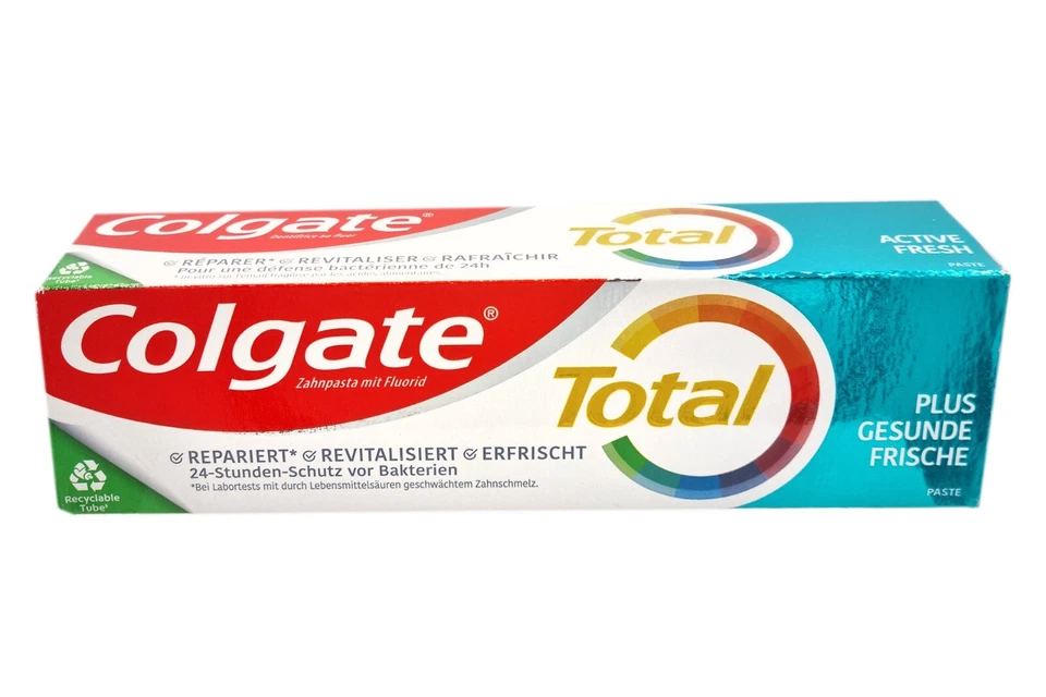 6 x 75ml Colgate Total Plus toothpaste 🌟 6 tubes from Germany - Image 1 of 1