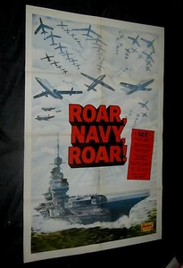 Original 1942 BRÜLLEN, MARINE, BRÜLLEN!  27x41 KINO 1 Blatt Preisvorschlag machen!!! - Bild 1 von 1