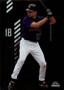 2003 Leaf Limited Baseball Card #124 Todd Helton A/999