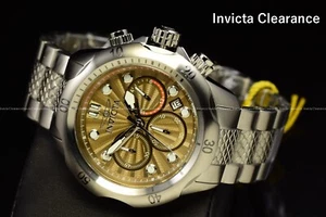 Reloj Invicta Para Hombre 46mm VENOM Cronógrafo ESFERA CAQUI Tono Plateado SS - Imagen 1 de 16