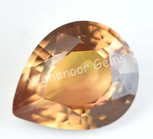 Impresionante piedra preciosa suelta certificada pera 5,00 quilates cambio de color natural - Imagen 1 de 6