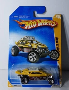 2009 Hot Wheels #20 New Models 20/42 DUNE IT UP Yellow Variation 5 Spk - Picture 1 of 4