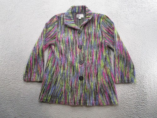 VETEMENTS Habitat Vestiti da Vivere Colorati Giacca con Bottoni Donna Taglia S Art Boho