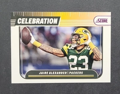 Jaire Alexander - Packers - 2024 Score - Celebration - Pink Parallel - #C-JAR - Image 1 of 2