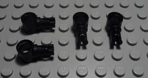 Lego Technic Connettore 1X Pin Di Inserimento 1X Pin Nero 4 Pezzi - Picture 1 of 1
