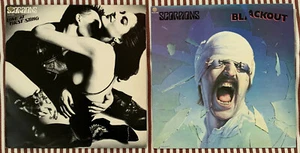 SCORPIONS - Blackout 1982 & Love At First Sting 1984 – Vinyl x 2‎ - Picture 1 of 6