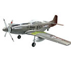 1/48 Mustang P-51 Fighter Assemble Model Built Block Military Collections Toy