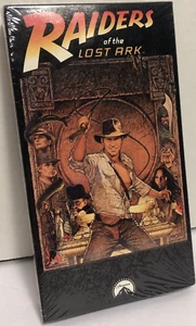 “Raiders of the Lost Ark” VHS "Sealed" w/ Watermark - Picture 1 of 6