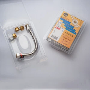 Stainless Steel Hose for All Sink Faucets Flexible Hose Replacement - Picture 1 of 12