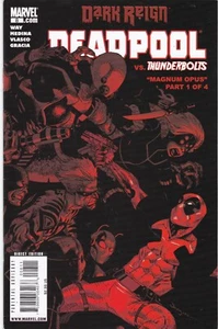 Deadpool #8  Marvel (2009) Dark Reign Magnum Opus Part 1 vs, Thunderbolts - Picture 1 of 2